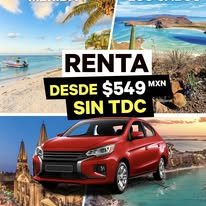 Renta sin TDC desde $549 MXN
